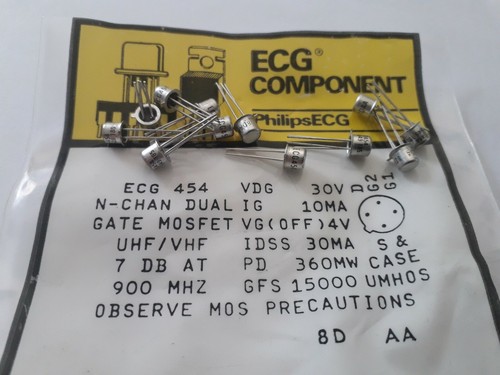 Ecg454 philips transistor - ecg454,