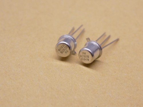 10x bc107b transistor philips - bc107b,