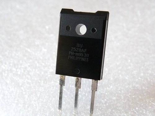 Philips bu2520af transistor - bu2520af,