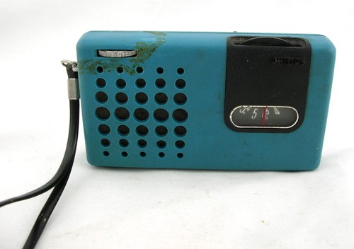 Vintage radio portatile - portatile, a