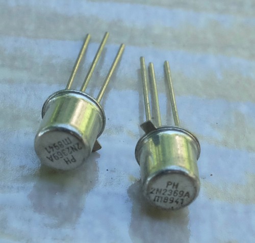 Philips 2n2369a transistor - philips,