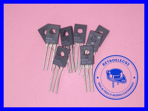 Bd137 transistor npn - bd137,